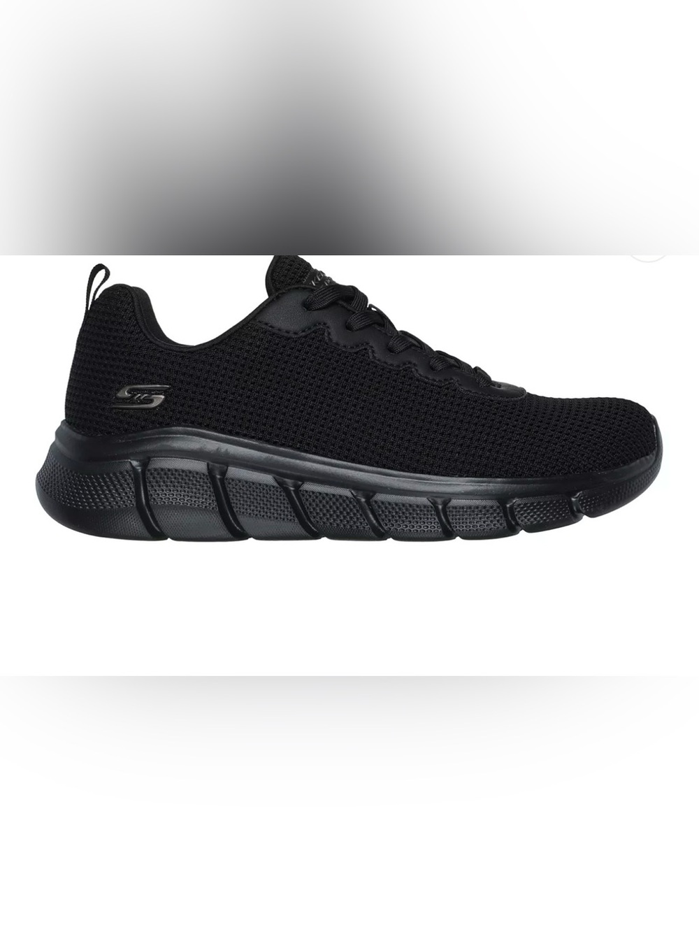 Skechers Women’s Black Knit Slip-On Lightweight Sneakers
